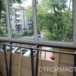 Остекление балкона с выносом