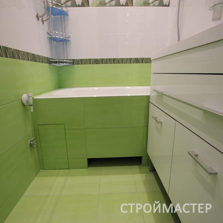 Квартира ремонт ванной с фото
